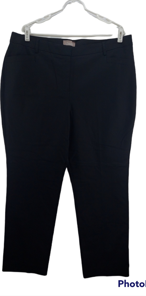Chico’s Black ankle  Pants Size 3